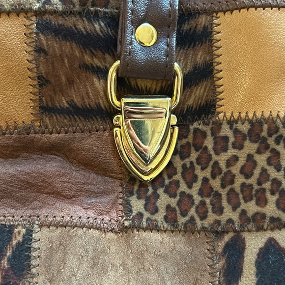 Vintage Animal Print Purse 👜 🐯 - Picture 5 of 10